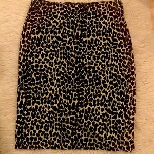 3/$25! Leopard Print Pencil Skirt